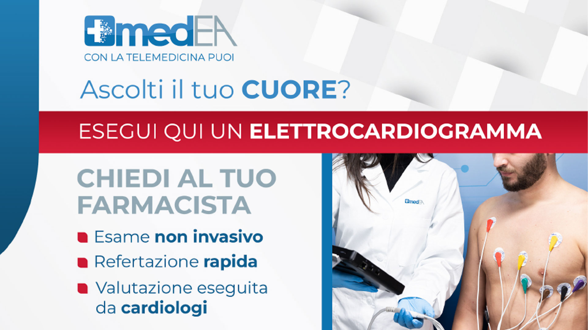 ECG a 12 derivazioni presso la Farmacia Trudu