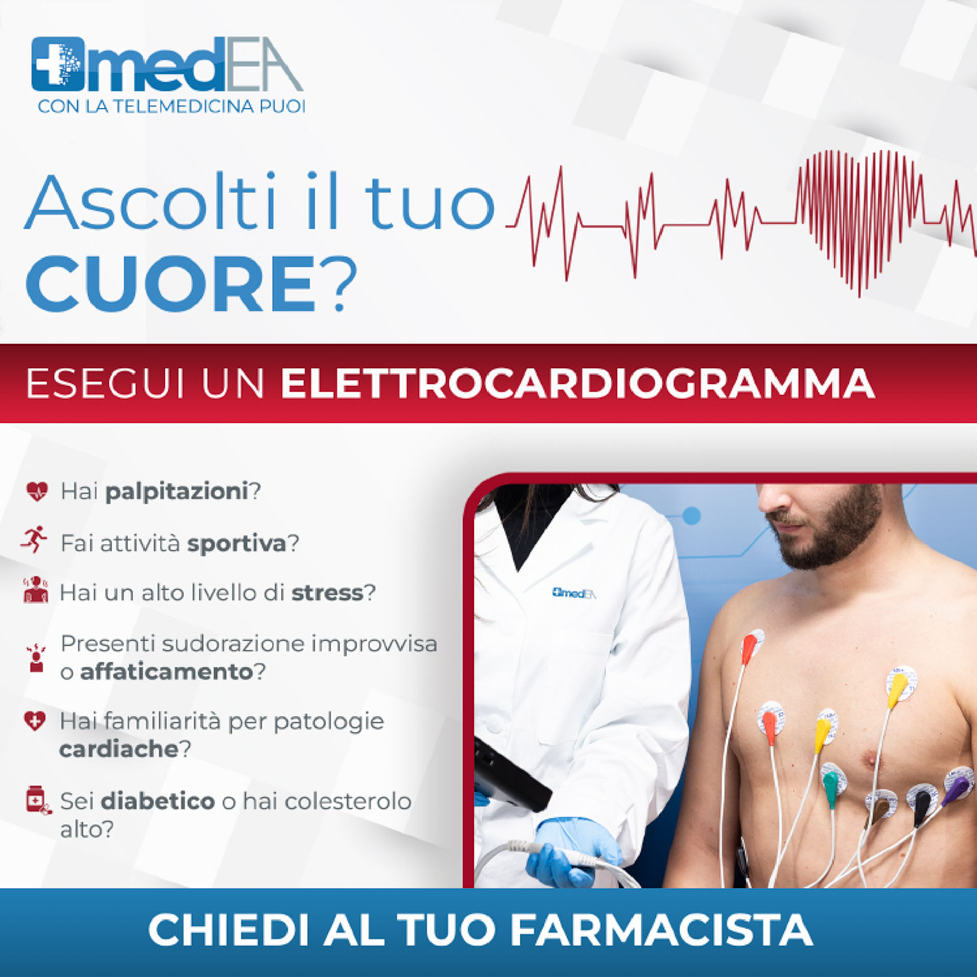 Informazioni sull’ECG a 12 derivazioni in farmacia