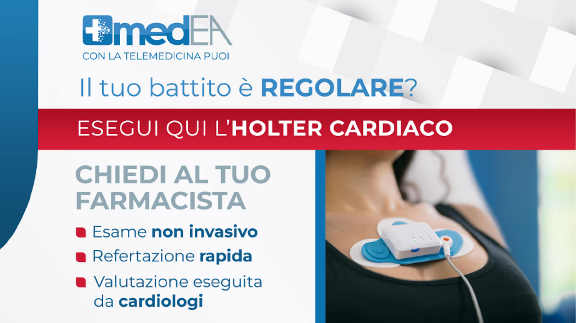 Holter cardiaco presso la Farmacia Trudu