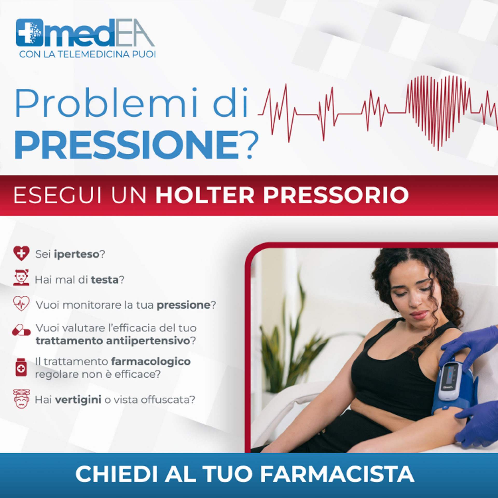 Informazioni sull’Holter pressorio in farmacia