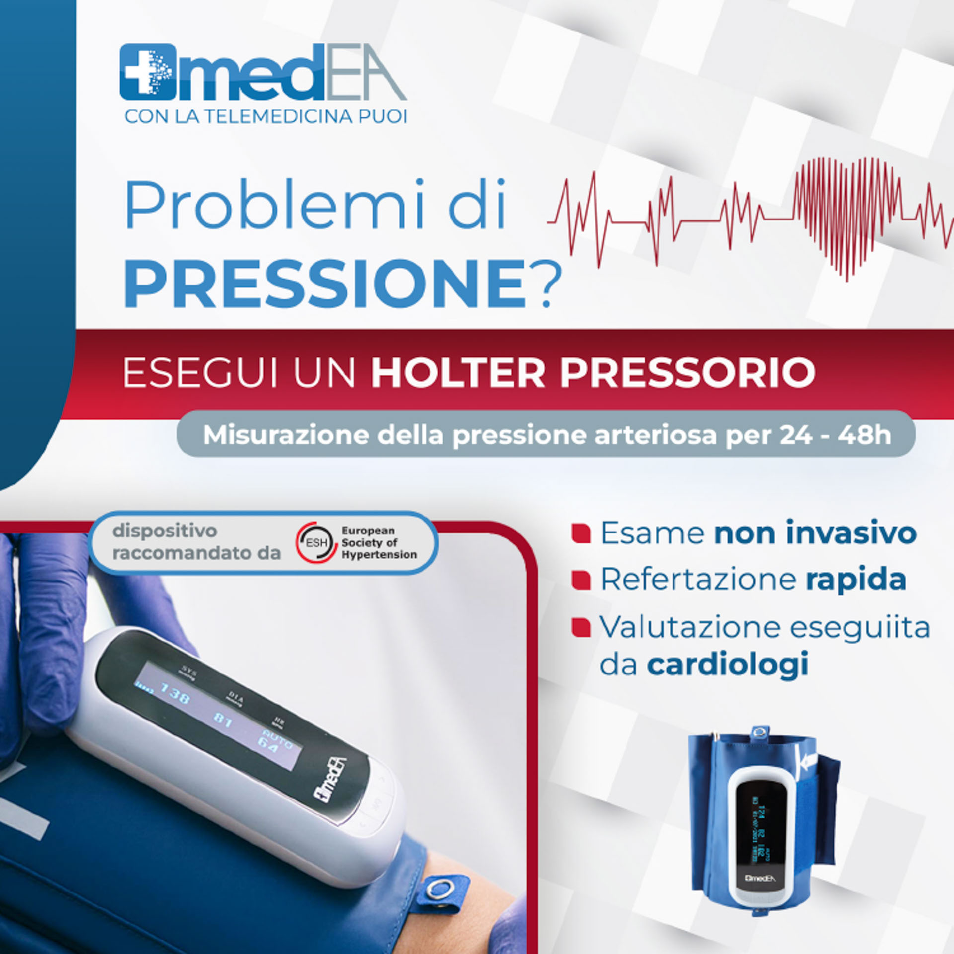 Vantaggi dell’Holter pressorio