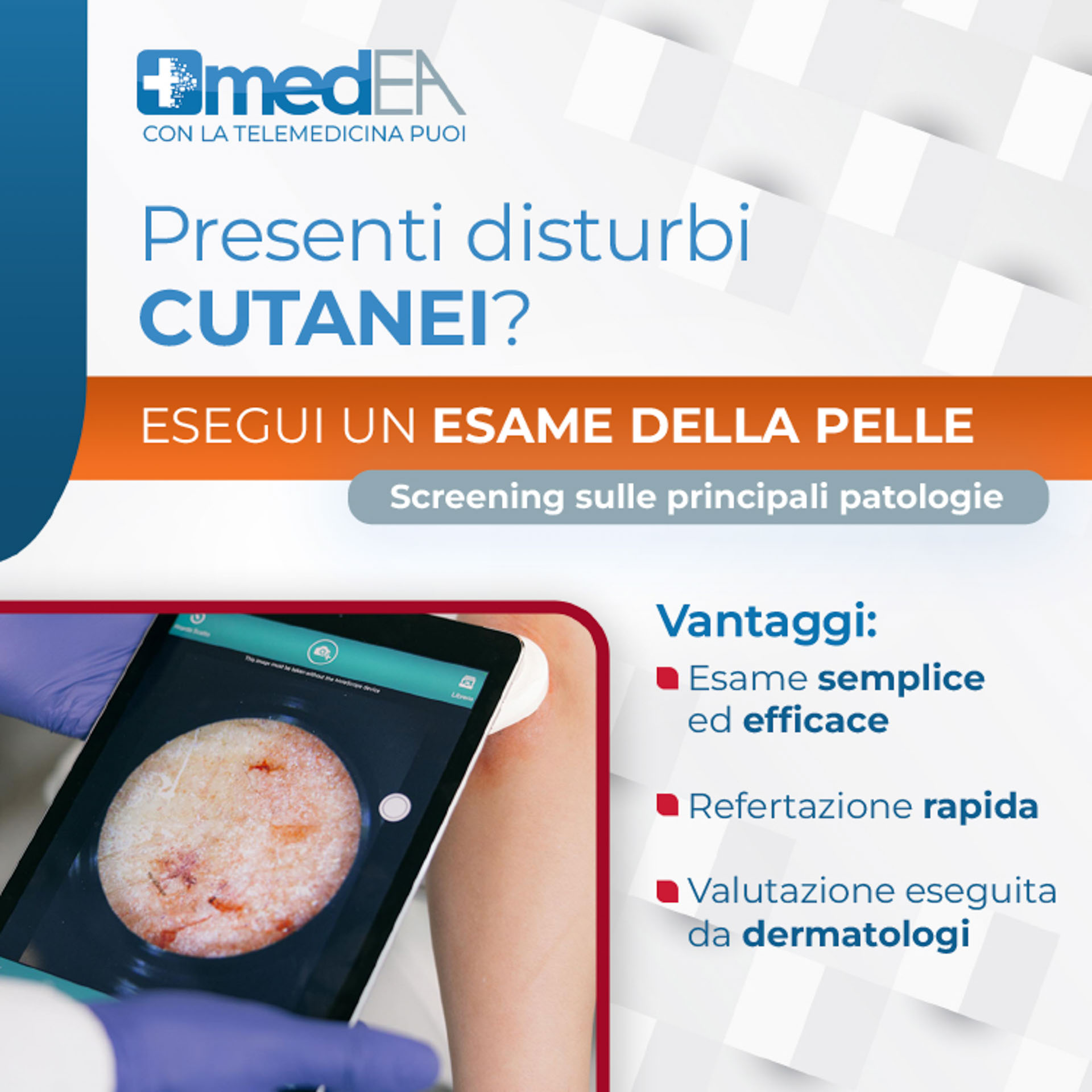 Vantaggi della teledermatologia